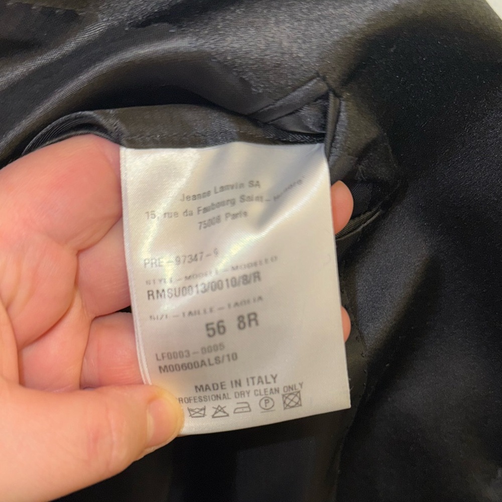 Lanvin Tuxedo Two Pieces suit - Picture 7 of 15